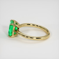 1.73 Ct. Emerald Ring, 18K Yellow Gold 4