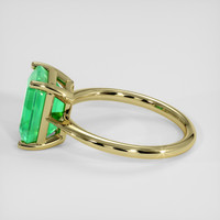 2.92 Ct. Emerald Ring, 18K Yellow Gold 4