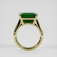 10.61 Ct. Emerald Ring, 18K Yellow Gold 3