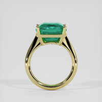 11.68 Ct. Emerald Ring, 18K Yellow Gold 3