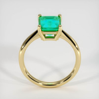 2.33 Ct. Emerald Ring, 18K Yellow Gold 3