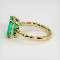 2.33 Ct. Emerald Ring, 18K Yellow Gold 4