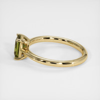 0.88 Ct. Gemstone Ring, 18K Yellow Gold 4