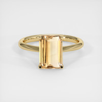 2.94 Ct. Gemstone Ring, 18K Yellow Gold 1