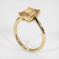 2.94 Ct. Gemstone Ring, 18K Yellow Gold 2