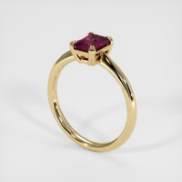 1.08 Ct. Gemstone Ring, 18K Yellow Gold 2