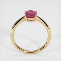 1.39 Ct. Pink Sapphire Ring, 18K Yellow Gold 3