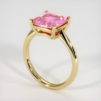 2.63 Ct. Sapphire Ring, 18K Yellow Gold 2