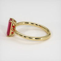 1.57 Ct. Ruby Ring, 18K Yellow Gold 4