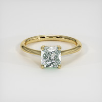 1.75 Ct. Sapphire Ring, 18K Yellow Gold 1