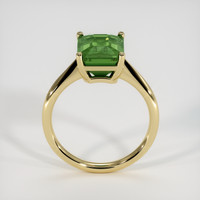 5.05 Ct. Green Sapphire Ring, 18K Yellow Gold 3