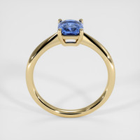 1.29 Ct. Blue Sapphire Ring, 18K Yellow Gold 3