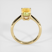 2.63 Ct. Bi Color Sapphire Ring, 18K Yellow Gold 3