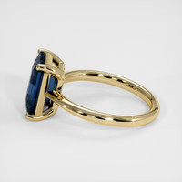 2.78 Ct. Blue Sapphire Ring, 18K Yellow Gold 4