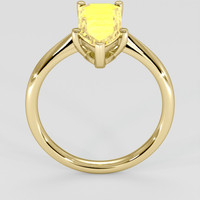 1.88 Ct. Yellow Sapphire Ring, 18K Yellow Gold 3