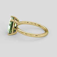 3.02 Ct. Bi Color Sapphire Ring, 18K Yellow Gold 4
