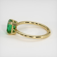 1.59 Ct. Emerald Ring, 18K Yellow Gold 4