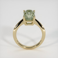 3.80 Ct. Sapphire Ring, 18K Yellow Gold 3