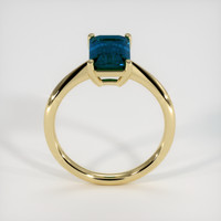 3.77 Ct. Sapphire Ring, 18K Yellow Gold 3