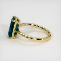 3.77 Ct. Sapphire Ring, 18K Yellow Gold 4