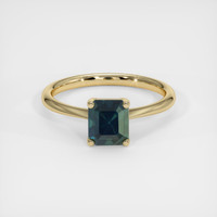 2.01 Ct. Sapphire Ring, 18K Yellow Gold 1