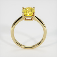 3.05 Ct. Sapphire Ring, 18K Yellow Gold 3