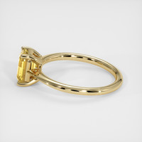 1.57 Ct. Sapphire Ring, 18K Yellow Gold 4