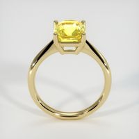 3.56 Ct. Sapphire Ring, 18K Yellow Gold 3