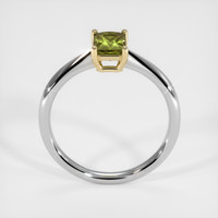 0.88 Ct. Gemstone Ring, 14K Yellow & White 3