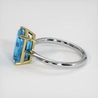 4.21 Ct. Gemstone Ring, 14K Yellow & White 4