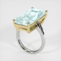 15.27 Ct. Gemstone Ring, 14K Yellow & White 2