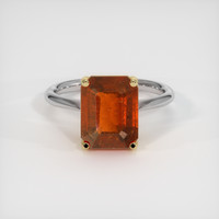 4.55 Ct. Gemstone Ring, 14K Yellow & White 1