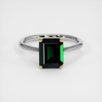 2.04 Ct. Gemstone Ring, 14K Yellow & White 1