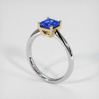 1.72 Ct. Sapphire Ring, 14K Yellow & White 2