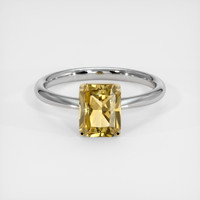 1.68 Ct. Gemstone Ring, 18K Yellow & White 1