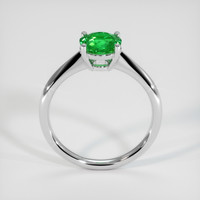 1.13 Ct. Emerald Ring, Platinum 950 3