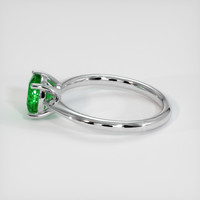 1.13 Ct. Emerald Ring, Platinum 950 4