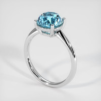 3.38 Ct. Gemstone Ring, Platinum 950 2