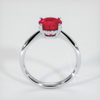 1.57 Ct. Ruby Ring, Platinum 950 3