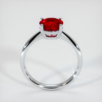 1.90 Ct. Ruby Ring, Platinum 950 3