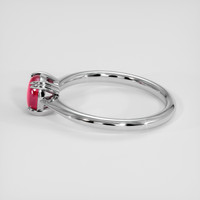 0.94 Ct. Ruby Ring, Platinum 950 4