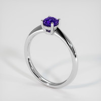 0.69 Ct. Sapphire Ring, Platinum 950 2
