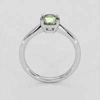 1.16 Ct. Yellowish Green Sapphire Ring, Platinum 950 3