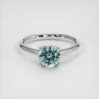 1.19 Ct. Sapphire Ring, Platinum 950 1
