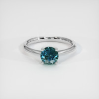 0.83 Ct. Sapphire Ring, Platinum 950 1