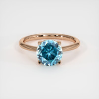 3.38 Ct. Gemstone Ring, 14K Rose Gold 1