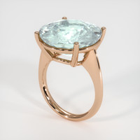 12.88 Ct. Gemstone Ring, 14K Rose Gold 2