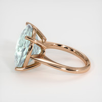 12.88 Ct. Gemstone Ring, 14K Rose Gold 4