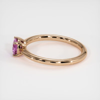 0.73 Ct. Sapphire Ring, 14K Rose Gold 4