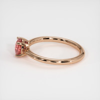 1.03 Ct. Padparadscha Sapphire Ring, 14K Rose Gold 4
